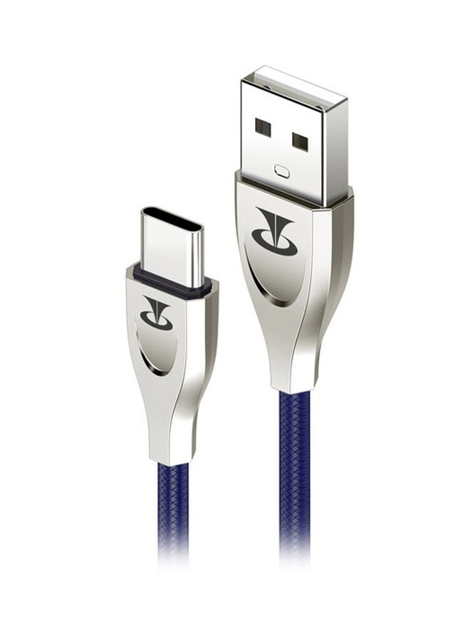 تيكلاست كابل باور لاين+ من USB-C إلى USB 3.0 أزرق ياقوتي - Image 1
