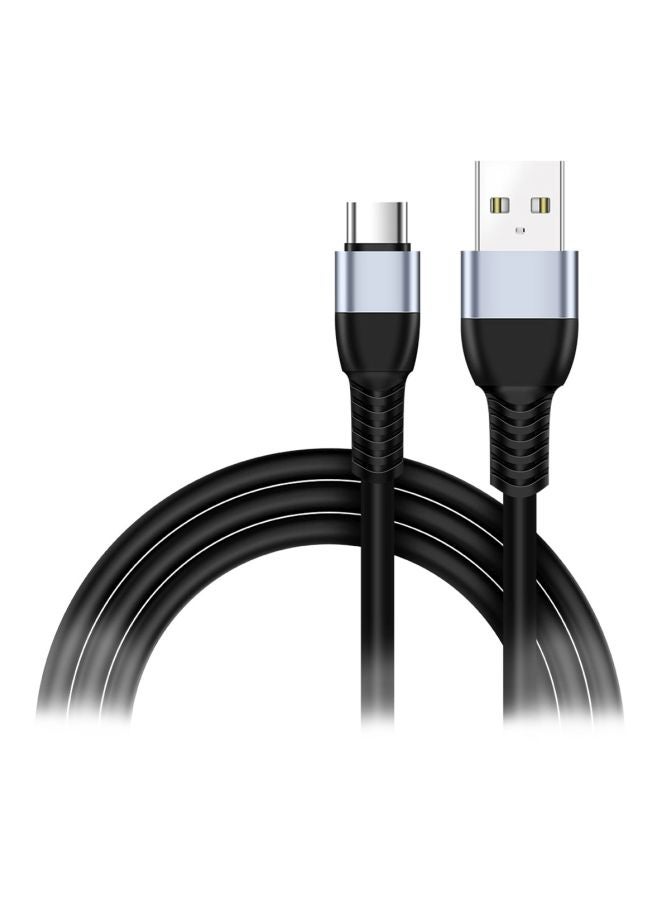 جوي روم كابل شحن ومزامنة بيانات نوع سي أسود/رمادي - Image 1