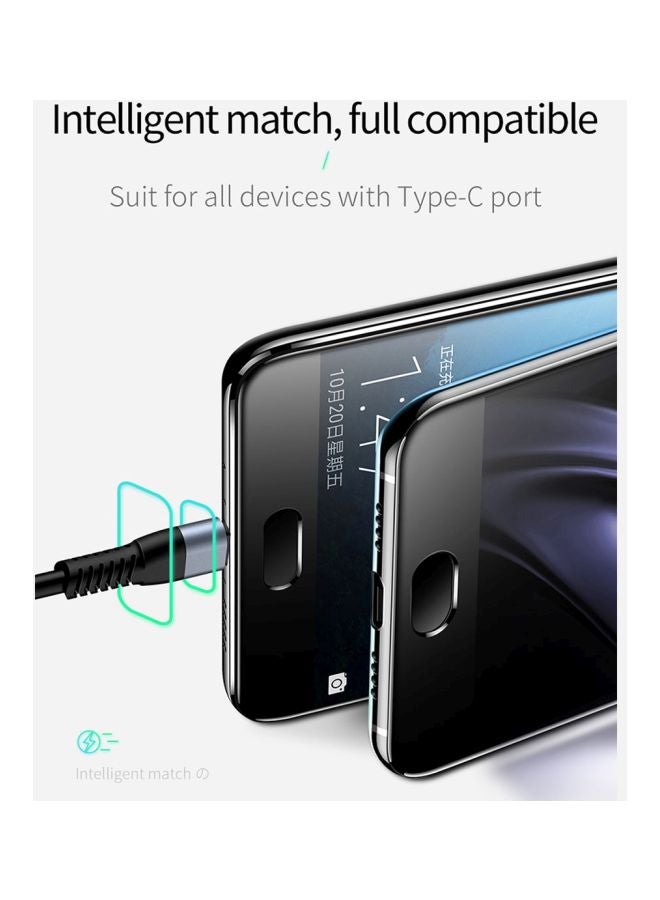 جوي روم كابل شحن ومزامنة بيانات نوع سي أسود/رمادي - Image 5