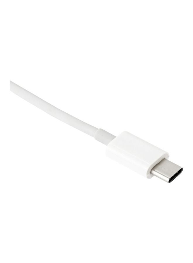 Type-C Data Sync Charging Cable White - Image 2