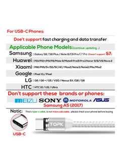 TOPK Magnetic Type-C Charging Cable Silver  - Image 5
