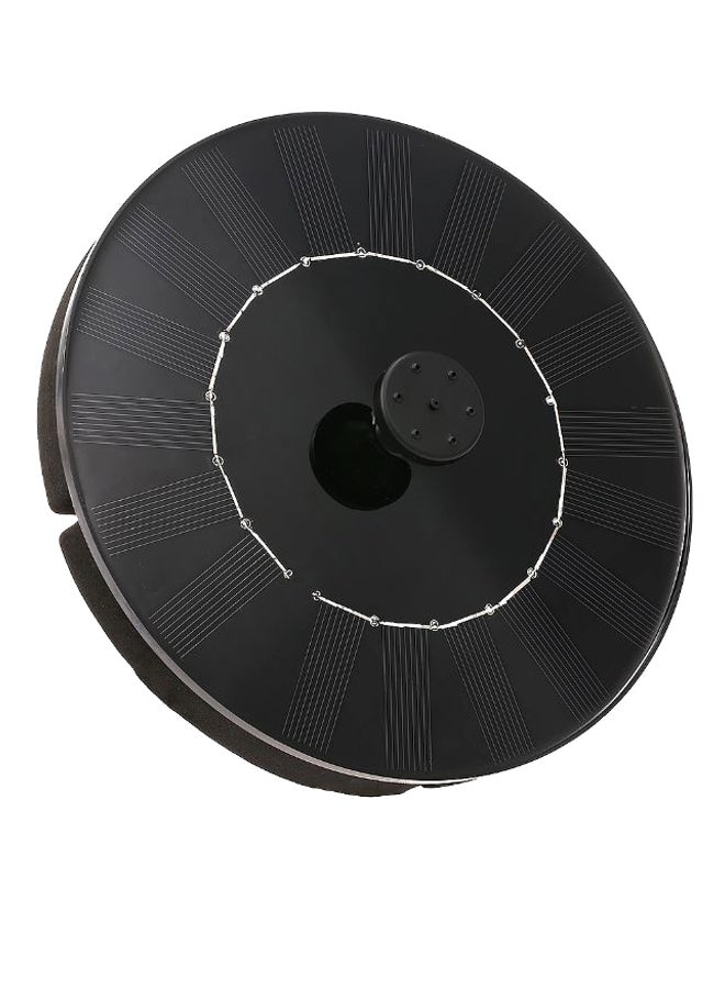 Generic Solar Birdbath Fountain Pump Black 