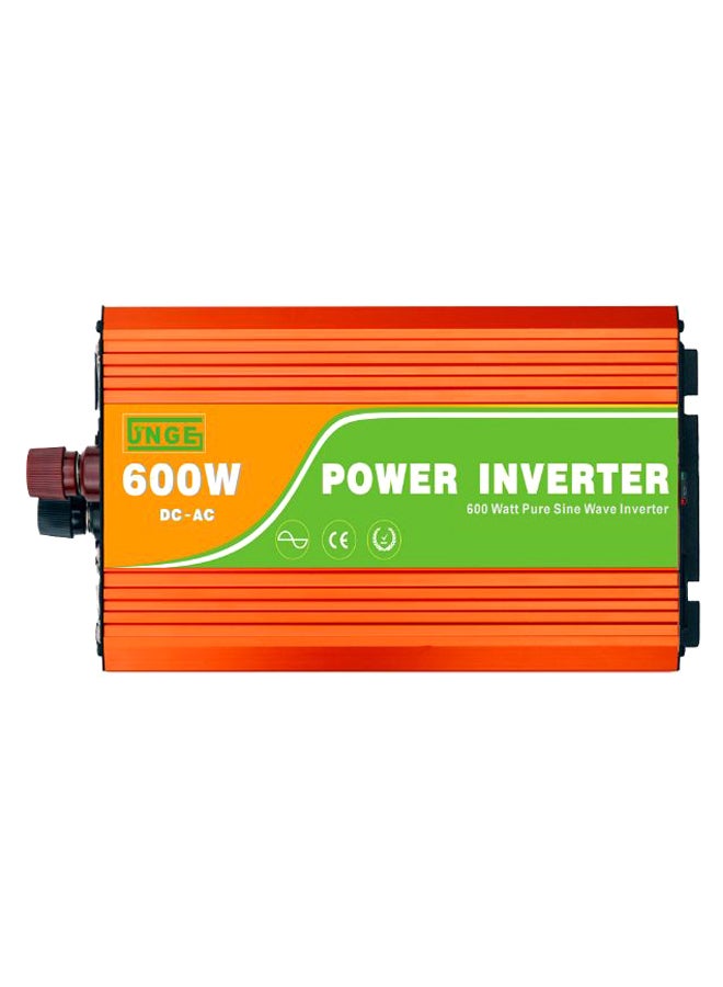 Generic Pure Sine Power Inverter Orange/Green 