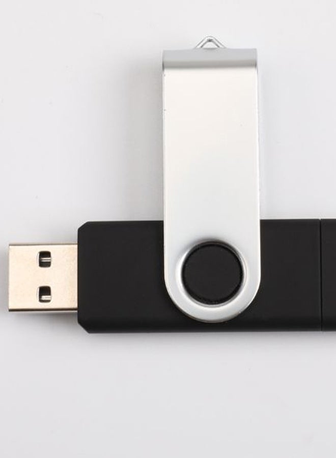 Dual Interface USB Flash OTG Pen Drive With Cap 32 GB  - Image 2