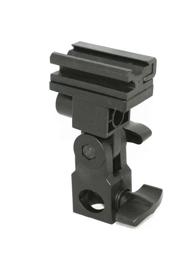 Umbrella Holder Flash Bracket For Studio Light Black  - Image 4