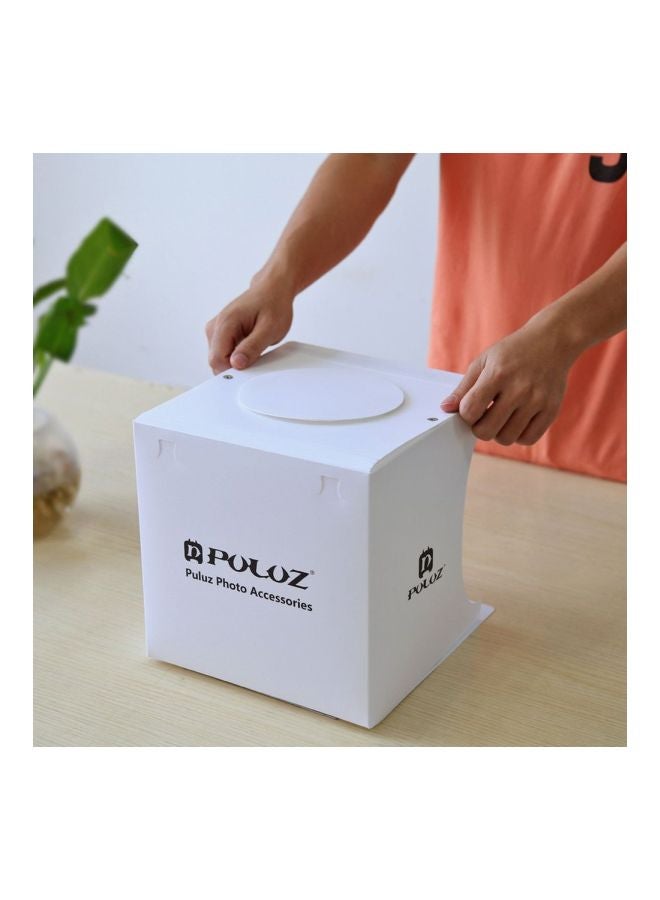 Foldable LED Studio Box White