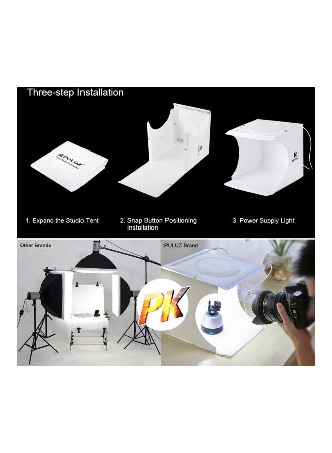 Foldio2Plus Portable Lightbox Studio 15inch White