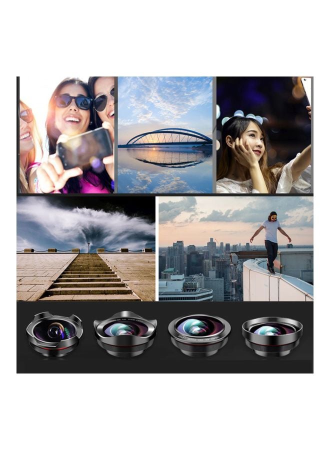 Generic - HD Wide Angle 18mm Camera Lens Black - Image 1