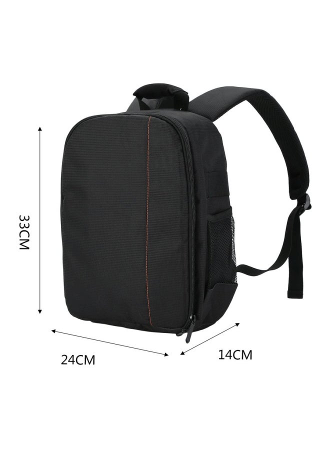 Waterproof Backpack For DSLR Camera Black/orange - Image 5