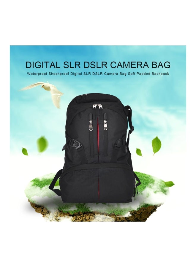 Waterproof Backpack For DSLR Camera Black  - Image 5