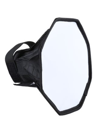 Octagonal Foldable Flash Diffuser Softbox 20cm Black/White - v1567496163/N29379881A_1