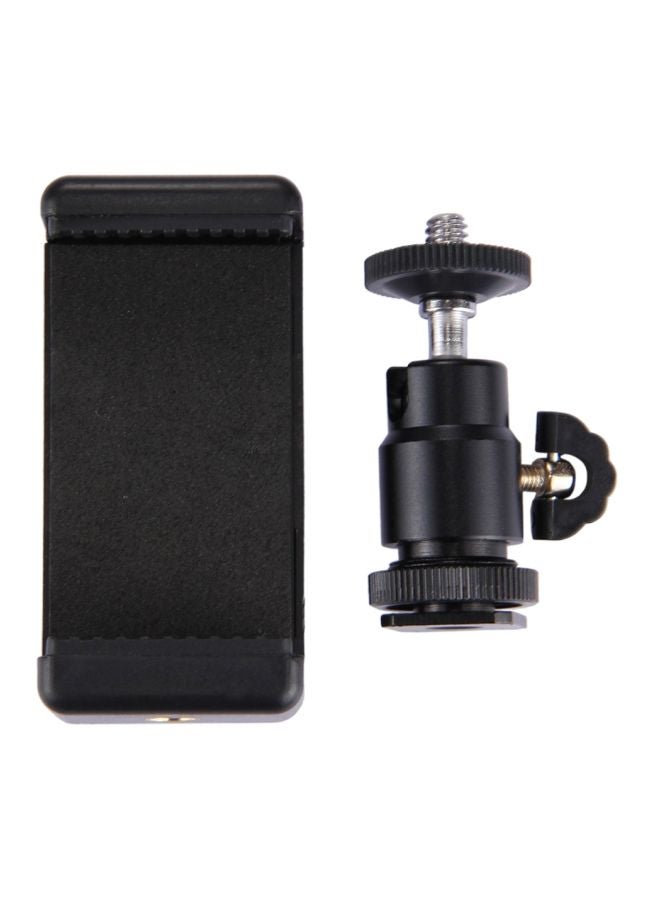 PULUZ Hot Shoe Tripod Head Black  - Image 1