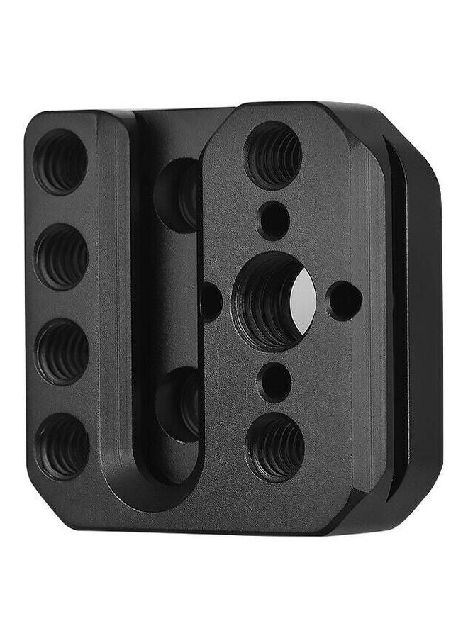 Quick Release Plate External Mounting Holder Black