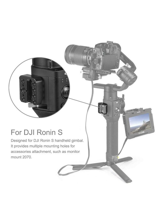 Quick Release Plate External Mounting Holder Black