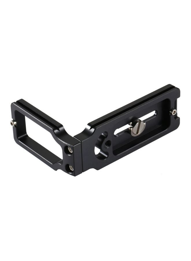 PULUZ Vertical Quick Release L Plate Camera Bracket Black  - Image 2
