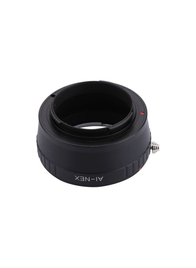 Lens Adapter For Nikon AI Series/Sony NEX Series Camera Black  - Image 3
