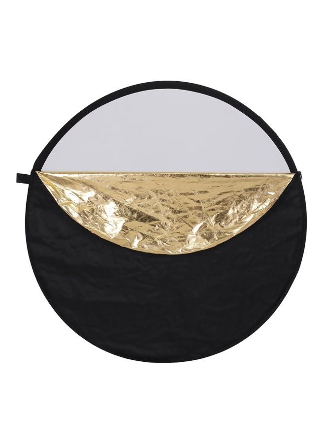 Generic 5-In-1 Foldable Reflector Board 80cm Gold/White/Black  - Image 1