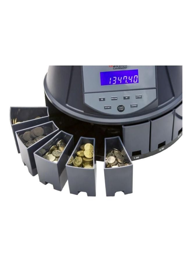 CASSIDA USA - CoinMaster Multifunctional Coin Processing Machine Black - Image 1