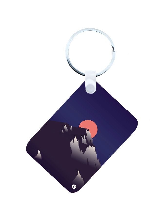 BP Mountain Printed Kaychain Multicolour