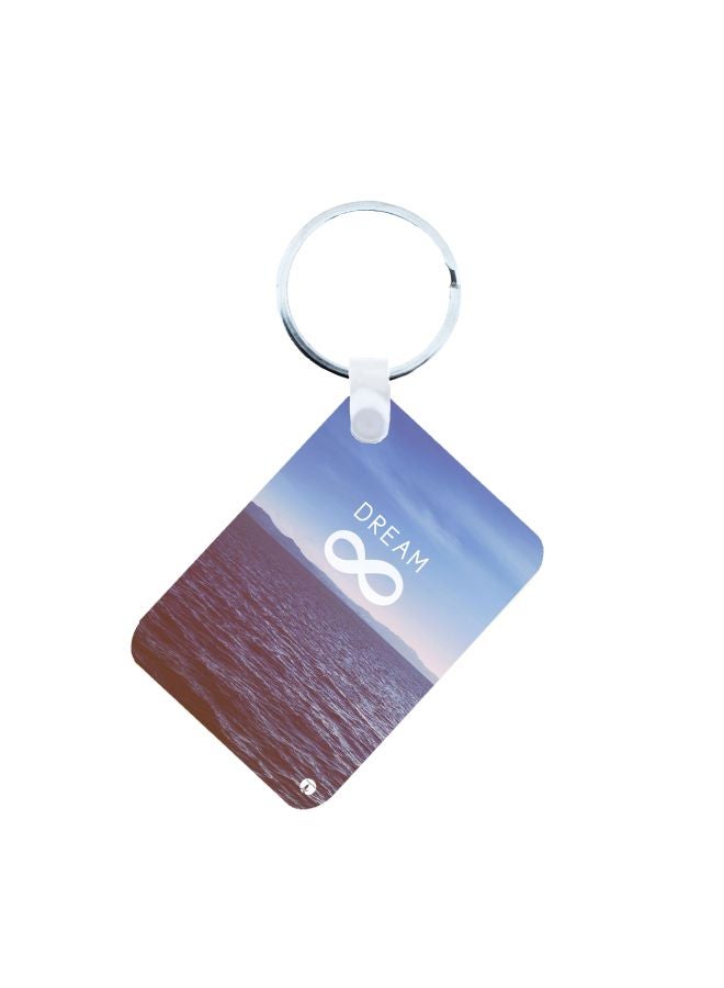 BP English Phrase Printed Keychain Multicolour