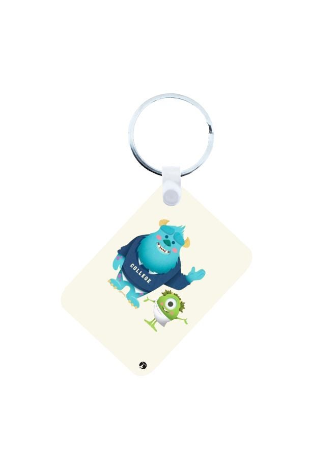 BP Monster University Printed Keychain Multicolour