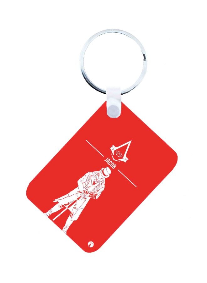 BP Assassin's Creed Printed Keychain Multicolour