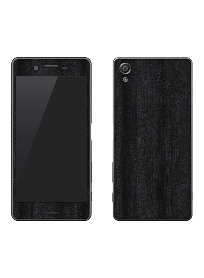 Stylizedd Vinyl Skin Decal For Sony Xperia X Performance Black Dragon Texture 