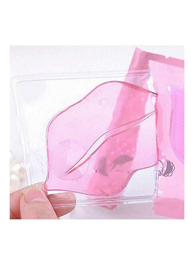 ماسك كريستالي بالكولاجين للعناية بالشفاه ومضاد لعلامات التقدم في السن وردي - Image 2