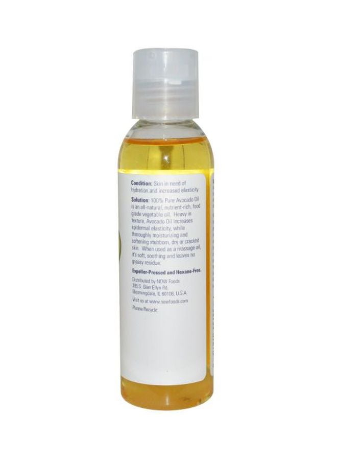 Now Foods Avocado Moisturizing Oil Green 118ml - Image 2