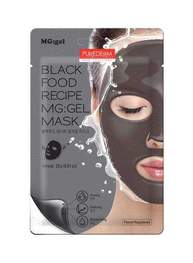 Purederm Black Food Recipe Mg : Gel Mask