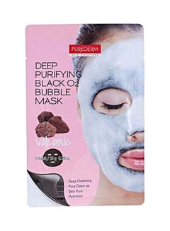 Deep Purifying Black O2 Bubble Volcanic Mask Sheet