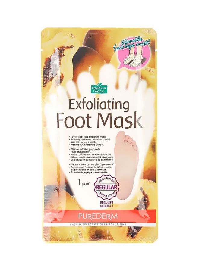 Purederm - Pack Of 2 Exfoliating Foot Mask 20ml - Image 1