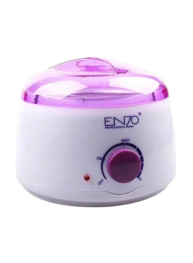 ENZO Wax Heater Machine White/Purple