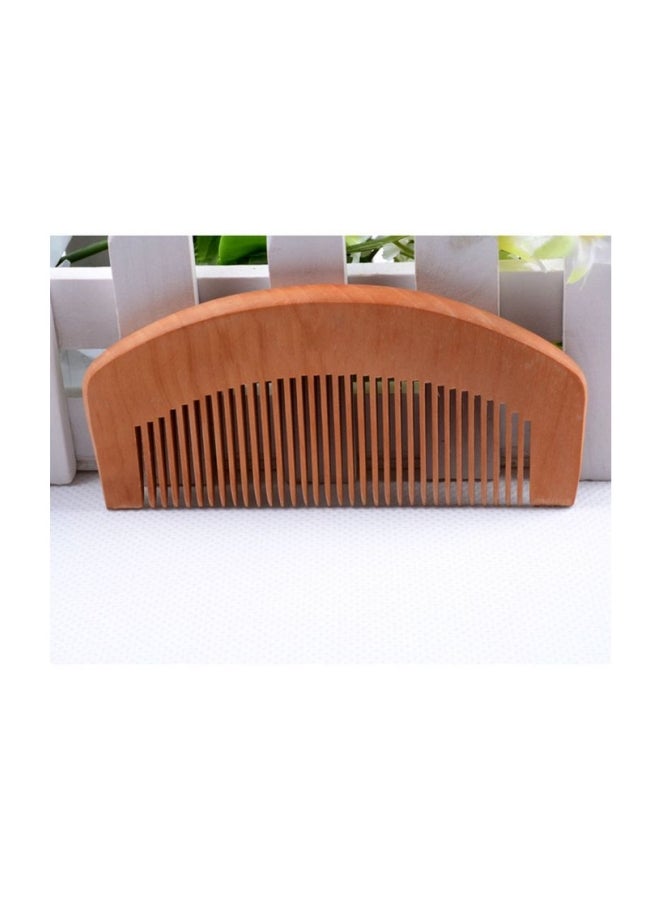 مشط خشبي خوخي - Image 2