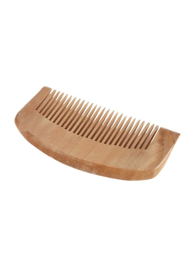 مشط خشبي خوخي - Image 1