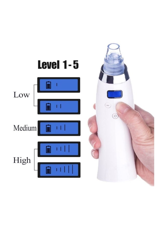 YISHU - Blackhead And Acne Remover Suction White/Blue - Image 1