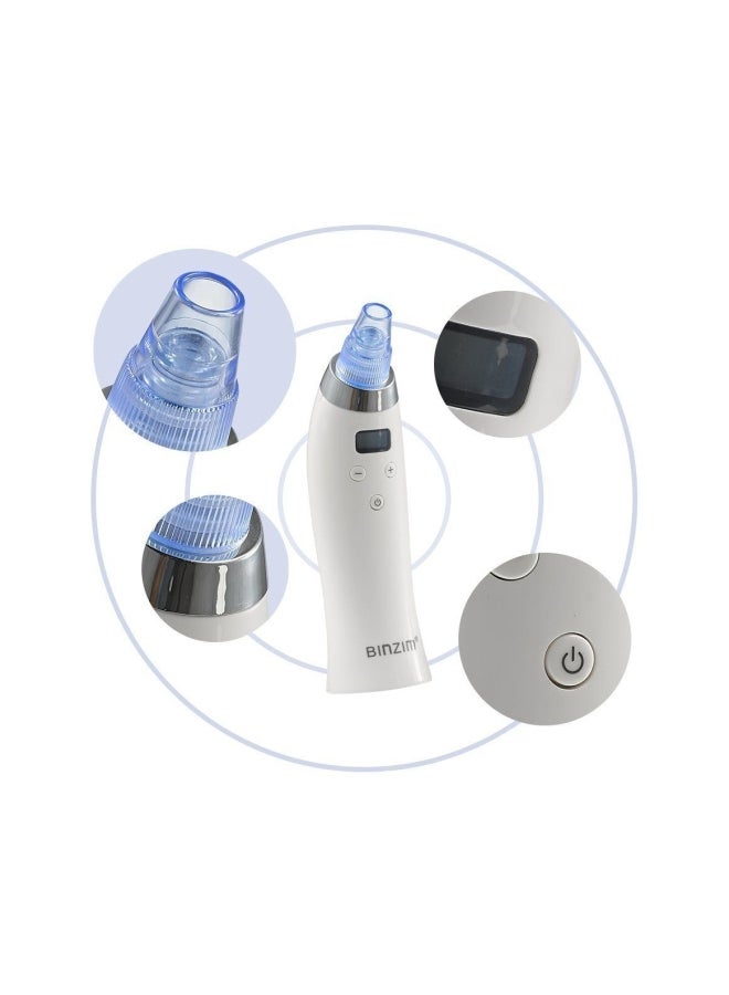 YISHU - Blackhead And Acne Remover Suction White/Blue - Image 1