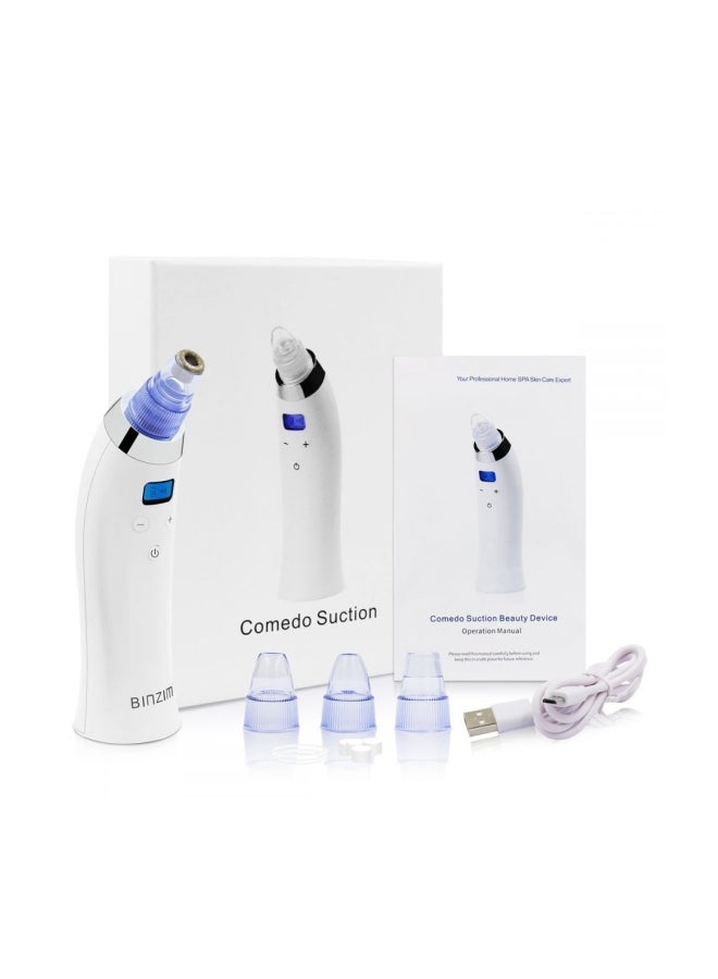YISHU - Blackhead And Acne Remover Suction White/Blue - Image 1