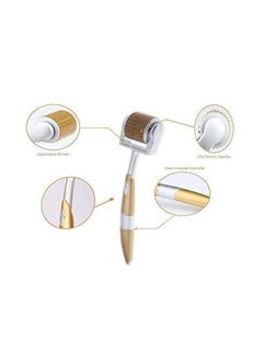 ZGTS Micro Needle Facial Roller Gold/Silver  - Image 4