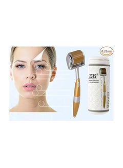 ZGTS Micro Needle Facial Roller Gold/Silver  - Image 5
