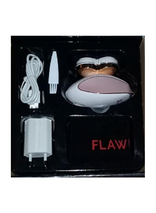 ماكينة إزالة الشعر مزودة بإضاءة للدقة أبيض/ وردي - Image 4