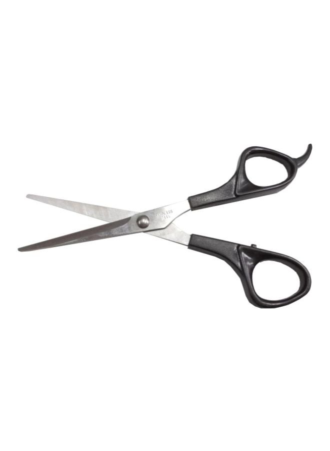 Generic Stainless Steel Scissors Black/Silver 16cm 