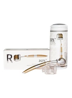ZGTS Derma Face Roller Gold/Silver 
