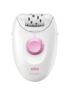 Silk-épil 1 1-170 Epilator White/Pink/Silver