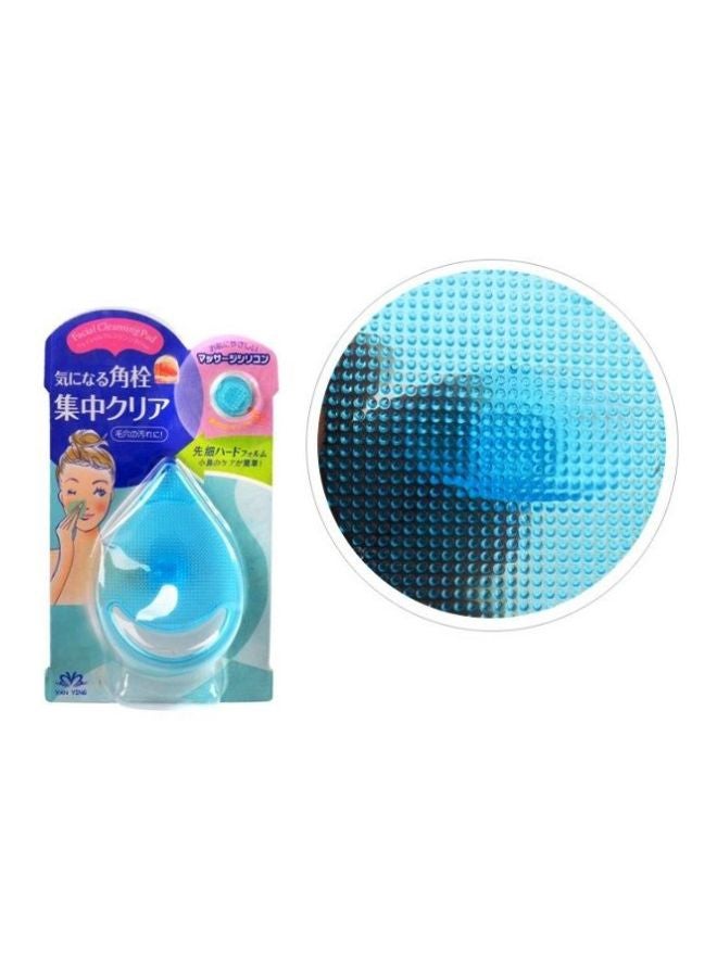 Generic Blackhead Washing Remover Facial Cleansing Pad Blue 