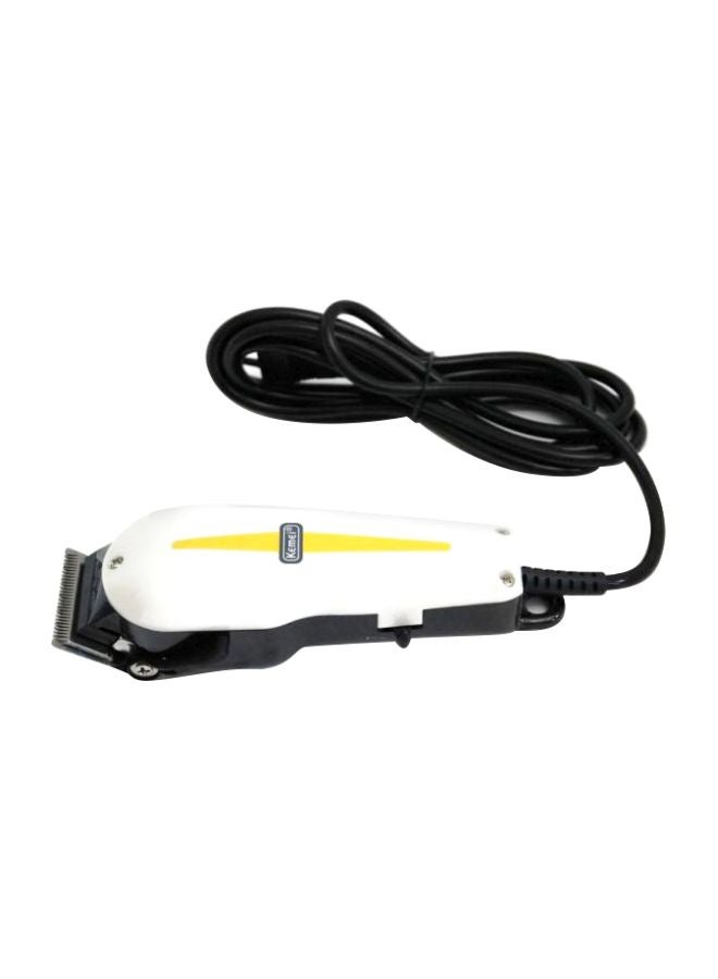Kemei Electric Foil Shaver White/Yellow/Black - Image 1