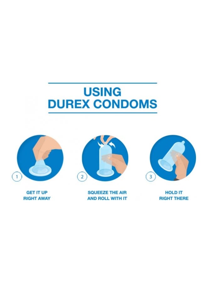 Durex - Pack Of 3 Extra Safe Condoms - Image 1