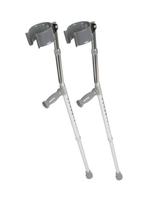 2-Piece Adjustable Forearm Crutches