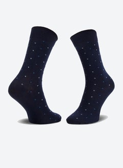Lasocki Listki Crew Length Socks Blue  - Image 2