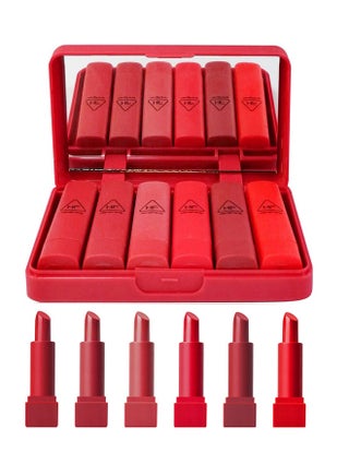 6-Piece HengFang Red Series Lipstick Set Multicolour - v1567514897/N29561586A_1